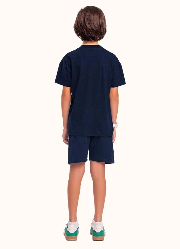 Fakini Kids - Cj.Camiseta/Bermuda Azul 2