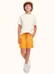 Fakini Kids - Cj.Camiseta/Bermuda Bege - variação: Bege