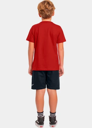 Fakini Kids - Cj.Camiseta/Bermuda Mickey Vermelho - FAKINI KIDS