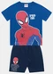Fakini Kids - Cj.Camiseta/Bermuda Spider-Man Vermelho - variação: Azul