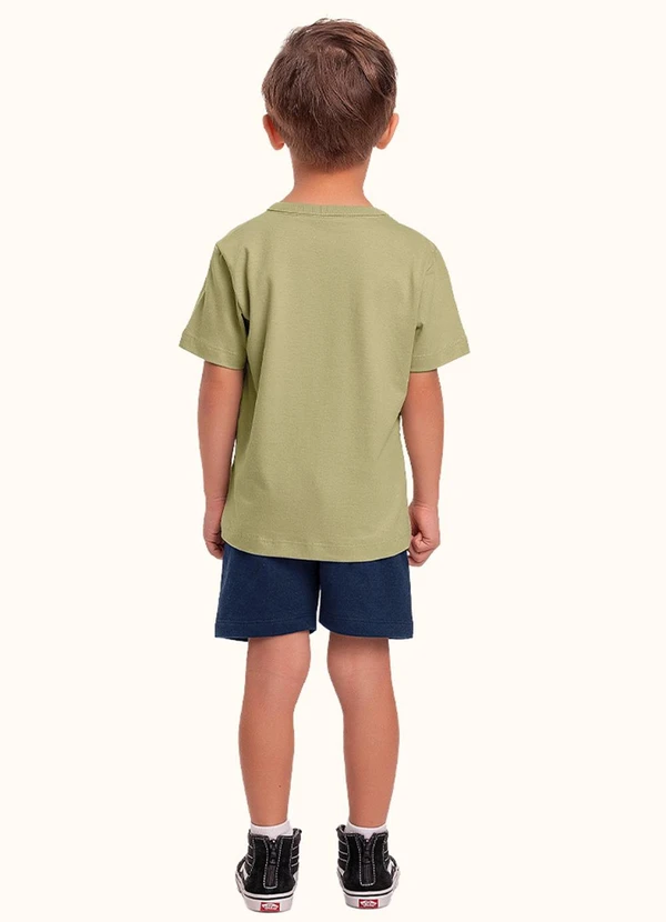Fakini Kids - Cj.Camiseta/Bermuda Verde 2