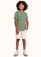 Fakini Kids - Cj.Camiseta/Bermuda Azul - variação: Verde