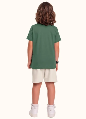 Fakini Kids - Cj.Camiseta/Bermuda Verde - FAKINI KIDS