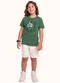 Fakini Kids - Cj.Camiseta/Bermuda Verde - variação: Verde