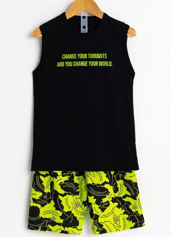 Fakini Kids - Cj.Regata/Bermuda Preto