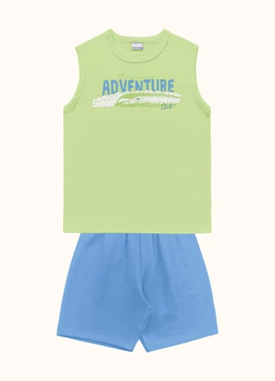 Fakini Kids - Cj.Regata/Bermuda Verde - FAKINI KIDS