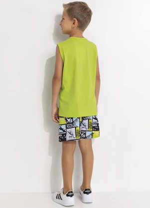 Fakini - Conjunto Infantil Dinossauro Verde - FAKINI