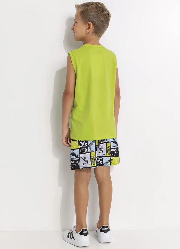 Fakini - Conjunto Infantil Dinossauro Verde 2