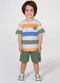 Outlet - Conjunto Camiseta e Bermuda Verde - variação: Verde
