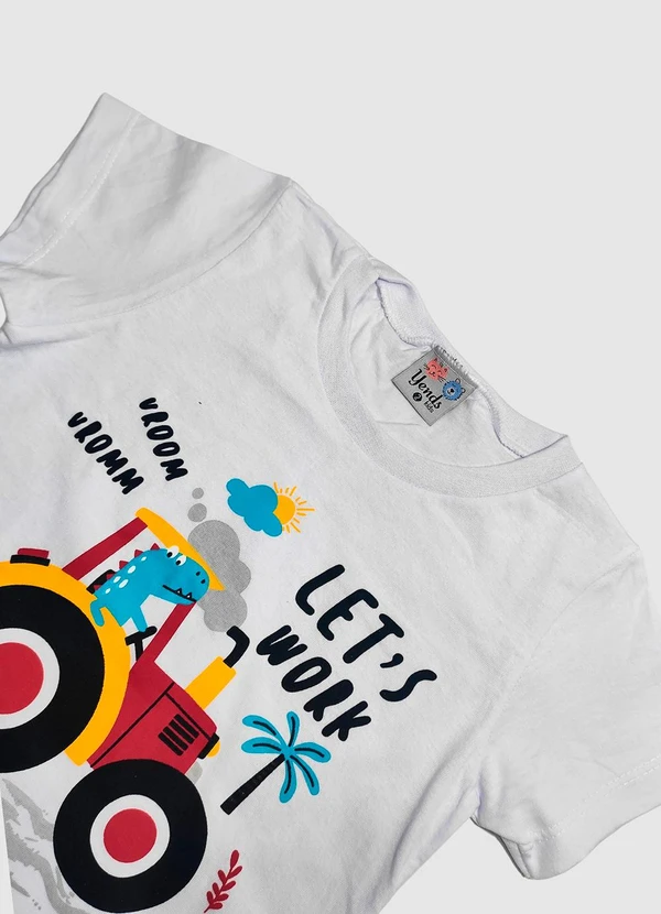 Turminha - Conj Inf Masc Let'S Work Branco 3