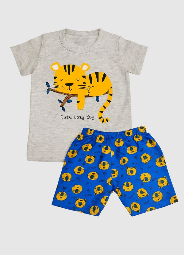 Turminha - Conj Inf Masc Tigre Cinza 3