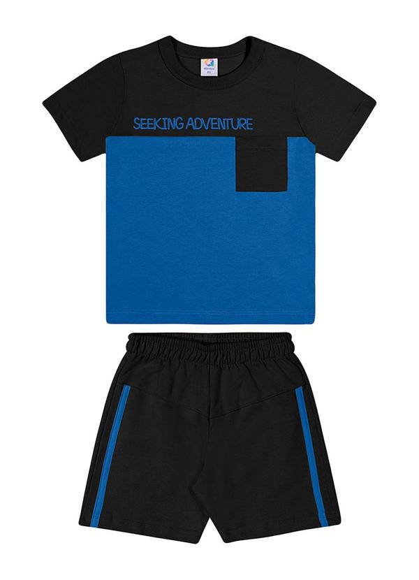 Alenice - Conjunto Adventure Menino Preto