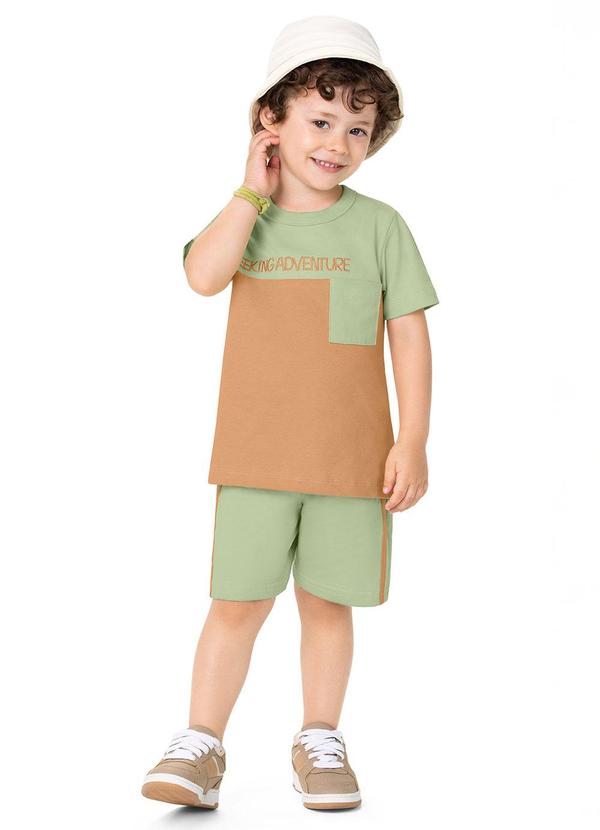 Alenice - Conjunto Adventure Menino Verde