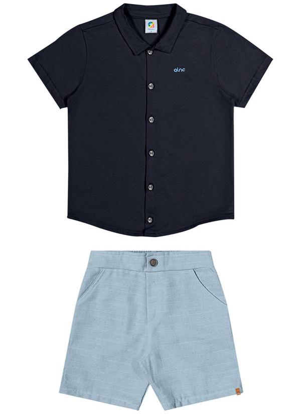 Alenice - Conjunto Alfaiataria em London New Menino Azul
