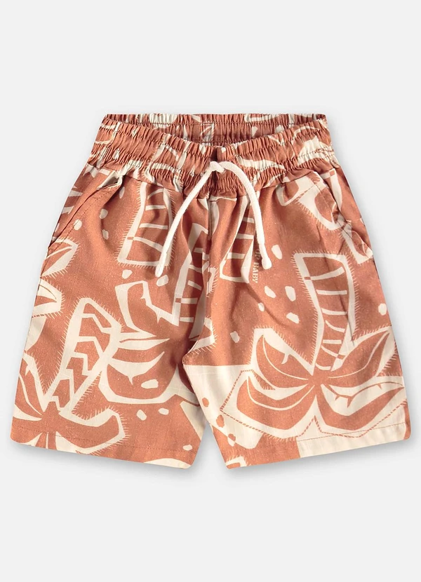 Up Baby - Conjunto Algodão Infantil Marrom 6