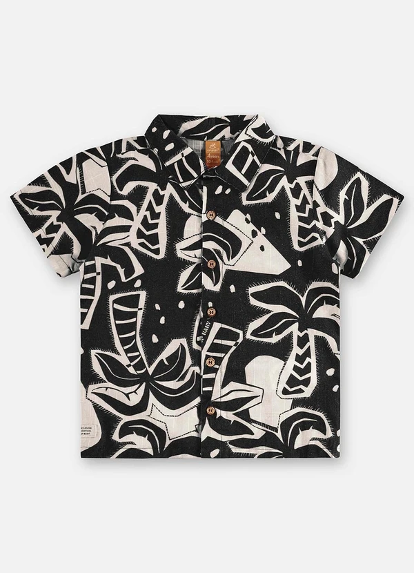 Up Baby - Conjunto Algodão Infantil Preto 4