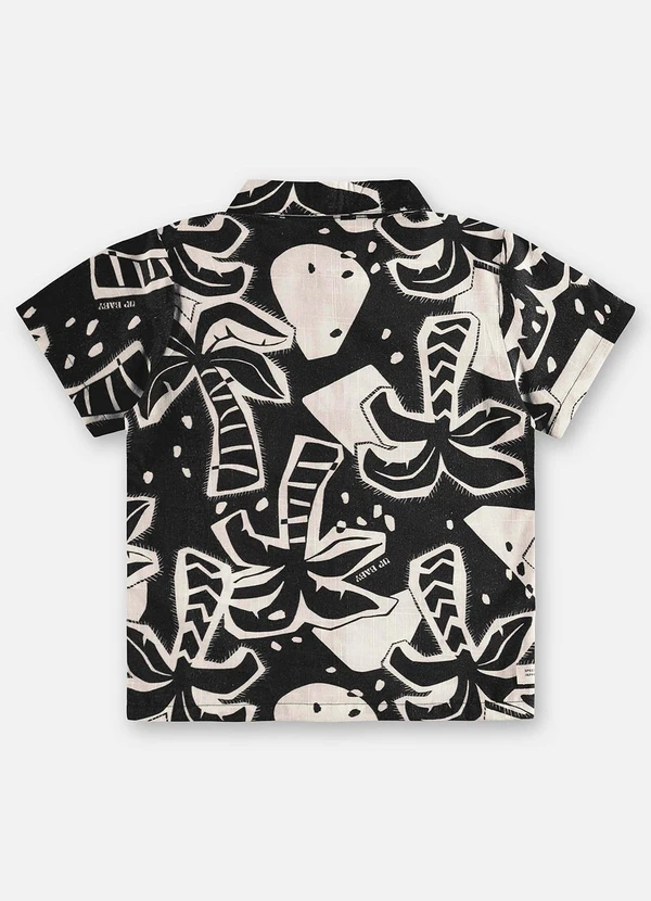 Up Baby - Conjunto Algodão Infantil Preto 5