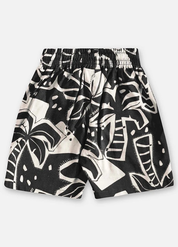 Up Baby - Conjunto Algodão Infantil Preto 7