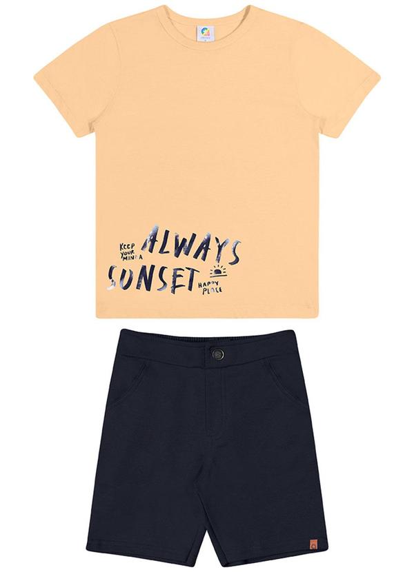 Alenice - Conjunto Always Sunset Menino Laranja