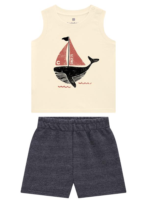 Carinhoso - Conjunto Areia Baleia Comfort Menino 1