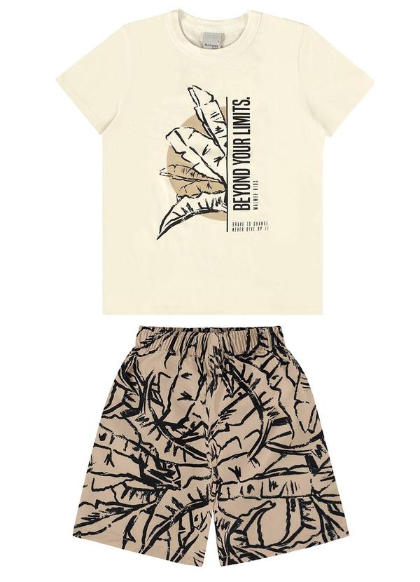 Malwee Kids - Conjunto Areia Beyond Your Limits Menino 2
