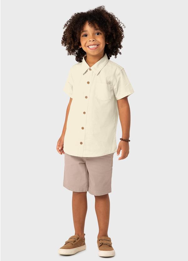 Carinhoso - Conjunto Areia com Bordado Menino 2