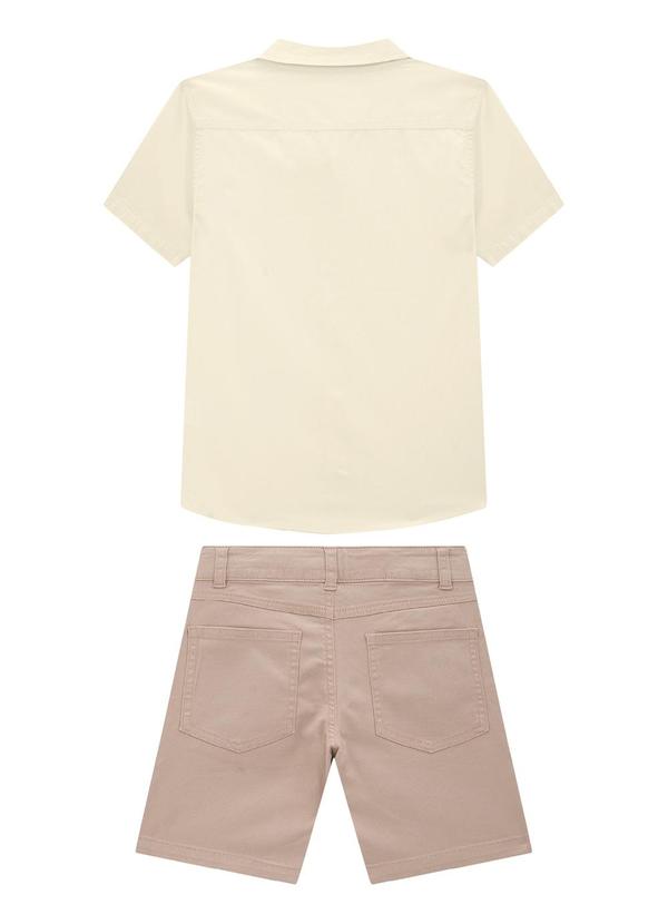 Carinhoso - Conjunto Areia com Bordado Menino 4