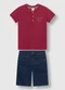 Carinhoso - Conjunto Authentic Brand Vermelho - variação: Vermelho