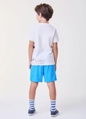 Bimbi - Conjunto Azul com Dog Skatista Azul - BIMBI