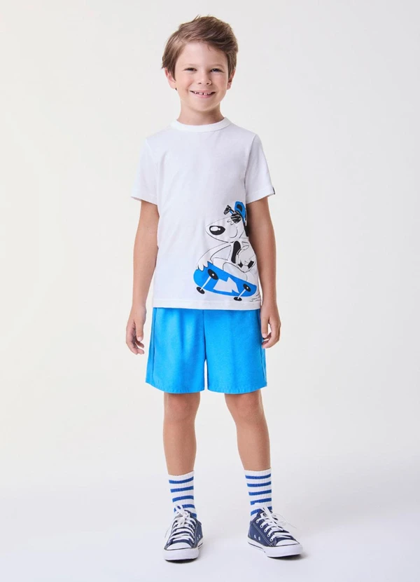 Bimbi - Conjunto Azul com Dog Skatista Azul 3