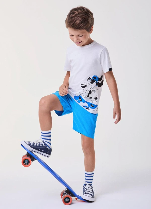 Bimbi - Conjunto Azul com Dog Skatista Azul 4