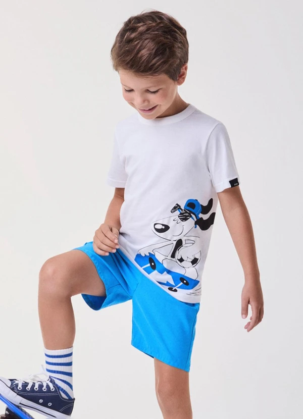 Bimbi - Conjunto Azul com Dog Skatista Azul 5