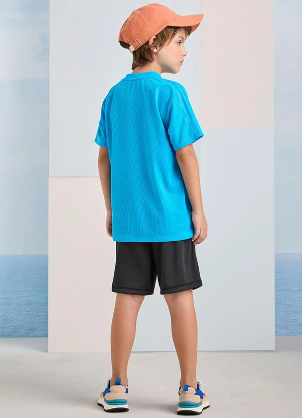 Youccie - Conjunto Azul com Estampa Azul 2