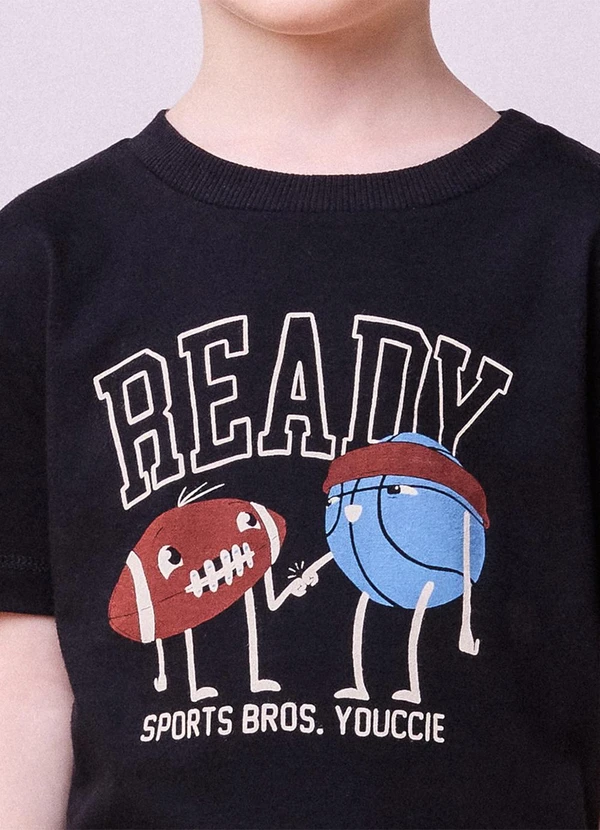 Youccie - Conjunto Azul com Estampa Sports Azul 5