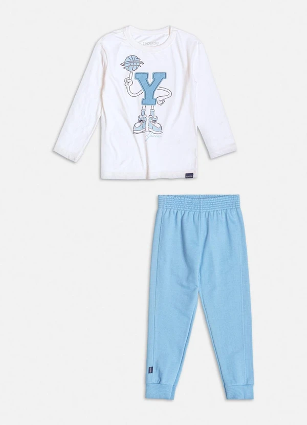 Youccie - Conjunto Azul com Estampa Youccie Azul 5