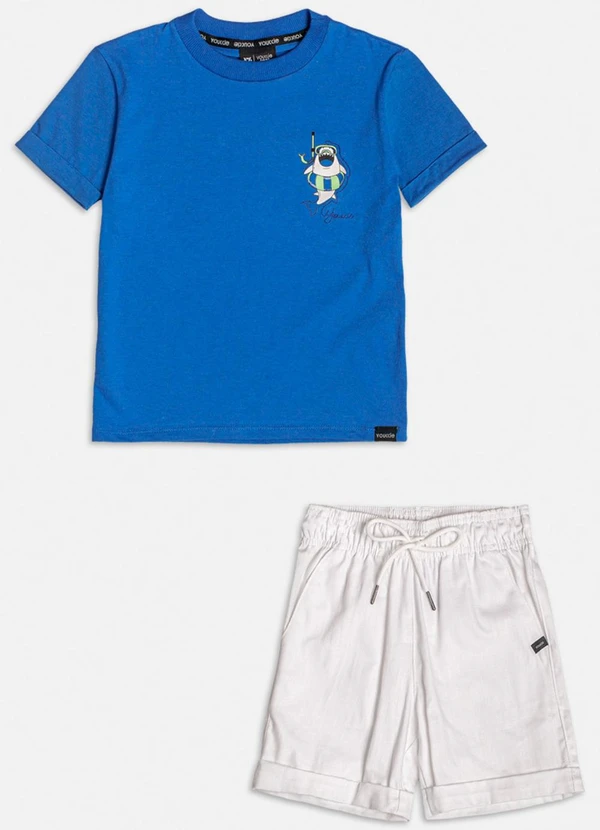 Youccie - Conjunto Azul com Patch Azul 3