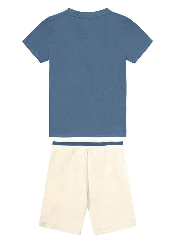 Carinhoso - Conjunto Azul Comfort com Bordado Menino 3