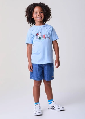 Bimbi - Conjunto Azul de Tubarão Azul - BIMBI