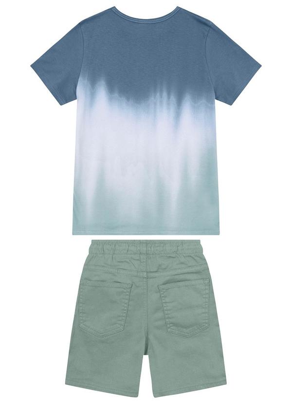 Carinhoso - Conjunto Azul Escuro Comfort Tie Dye Menino 2