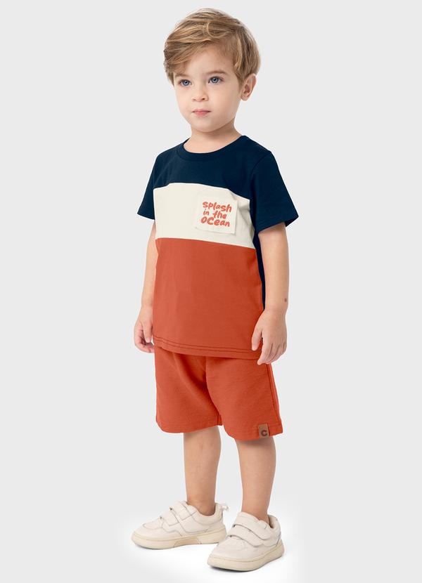 Carinhoso - Conjunto Azul Marinho Comfort Menino