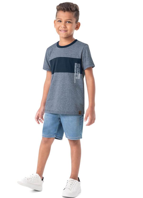 Carinhoso - Conjunto Azul Marinho Expedition Comfort Menino