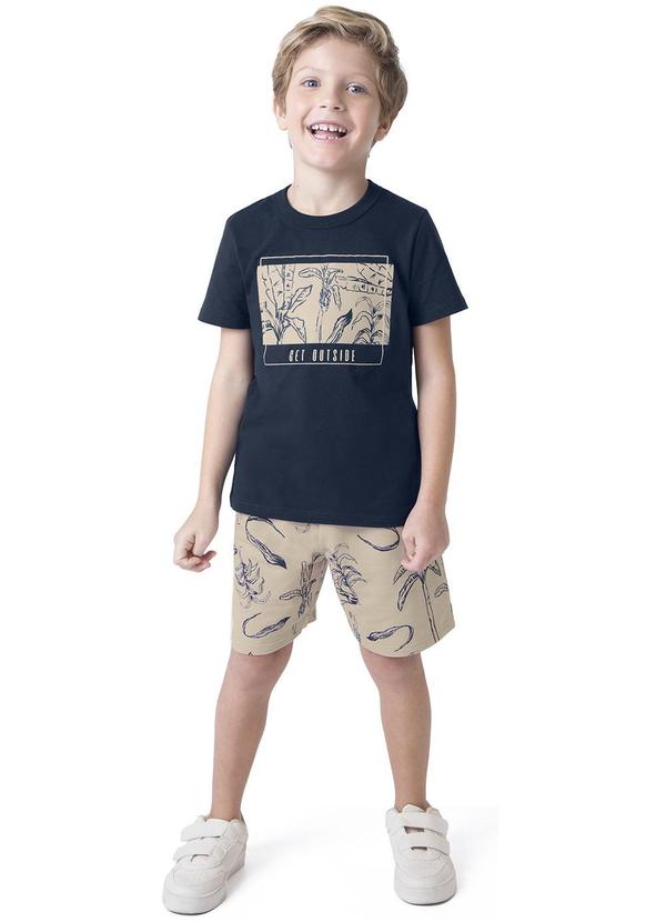 Malwee Kids - Conjunto Azul Marinho Get Outside Menino