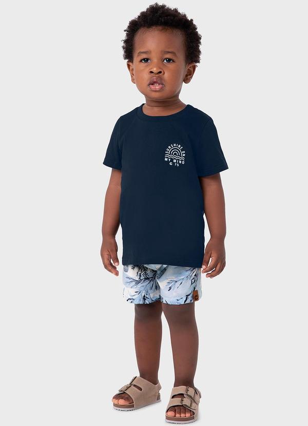 Carinhoso - Conjunto Azul Marinho Menino