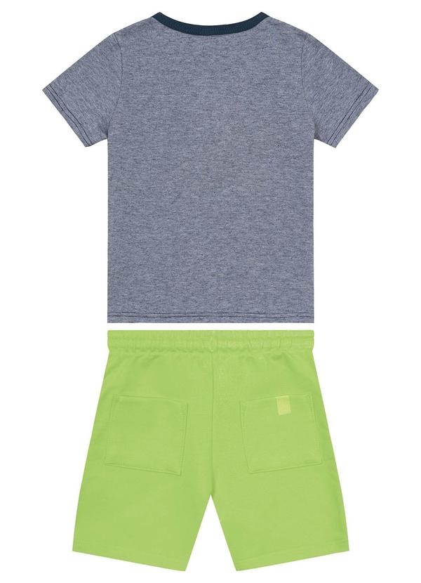 Carinhoso - Conjunto Azul Marinho Under Water Menino 2