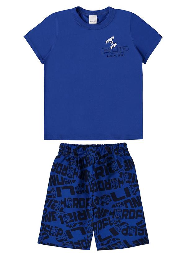 Malwee Kids - Conjunto Azul Radical Sport Moletinho Menino 2