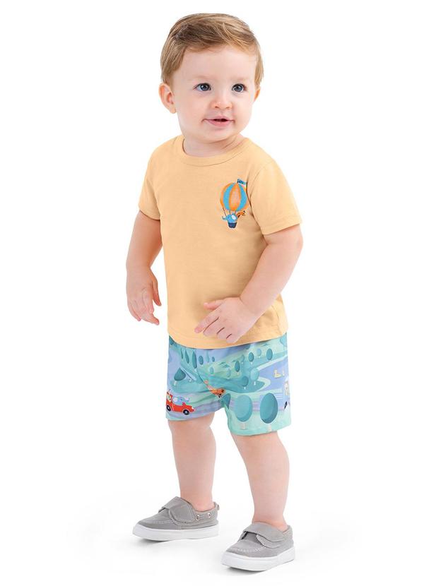 Alenice - Conjunto Balões no Céu Menino Laranja