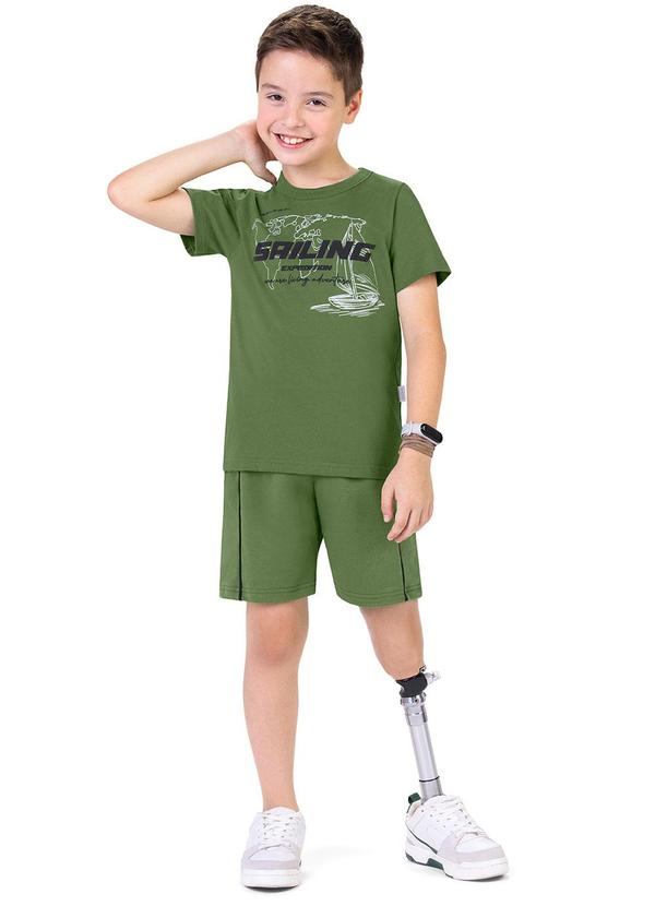 Alenice - Conjunto Barco Menino Verde