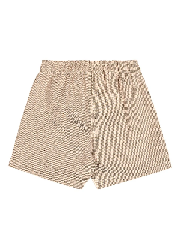 Quimby - Conjunto Bebê Body Gravata Bermuda Branco 7