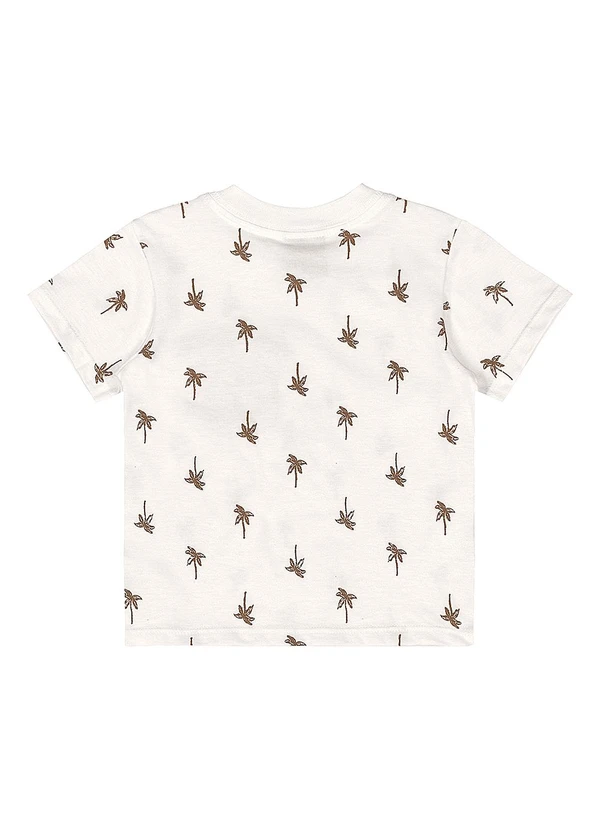 Quimby - Conjunto Bebê Camiseta e Bermuda Quimby Branco 4