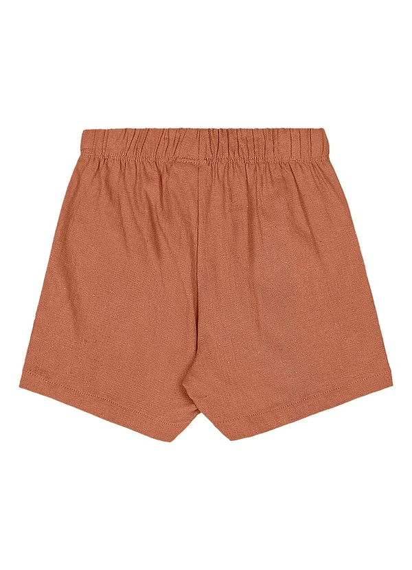 Quimby - Conjunto Bebê Camiseta e Bermuda Quimby Branco 6